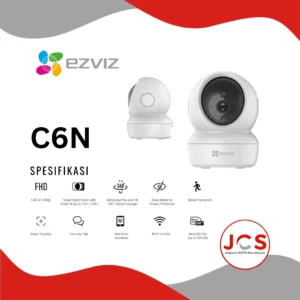 CCTV INDOOR BABY CAM EZVIZ C6N WHITE - 2MP FULL HD