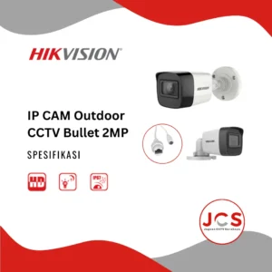 IP CAMERA HIKVISION OUTDOOR BULLET - 2MP FULL HD