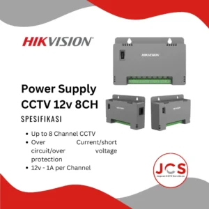 POWER SUPPLY HIKVISION 8 CHANNEL