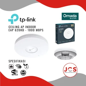 ROUTER WIFI TP LINK EAP 620HD - CEILING AP WIFI 6 1750Mbps