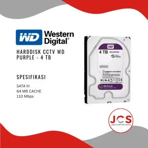 HARDDISK CCTV WD PURPLE 4 TB