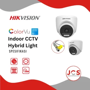 IP CAMERA HIKVISION INDOOR COLORVU TURRET - 2MP FULL HD