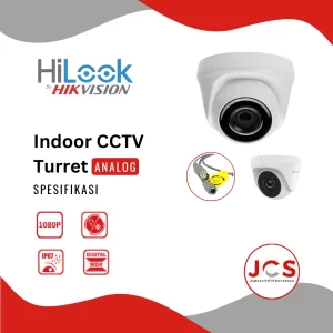 HILOOK CCTV INDOOR COLORVU TURRET 2MP - 1080P